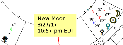 3 27 17 New Moon
