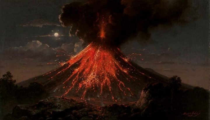 Hot Spot Volcano