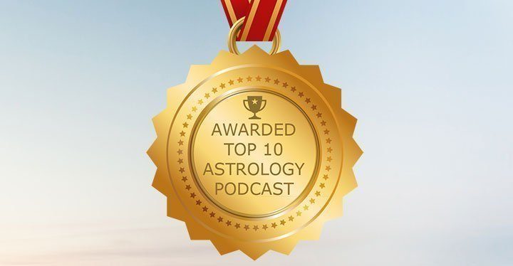 Top 10 Astrology Podcast Badge