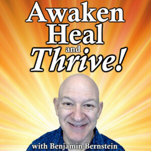 Awaken Heal And Thrive Podcast Logo Yellow Sun