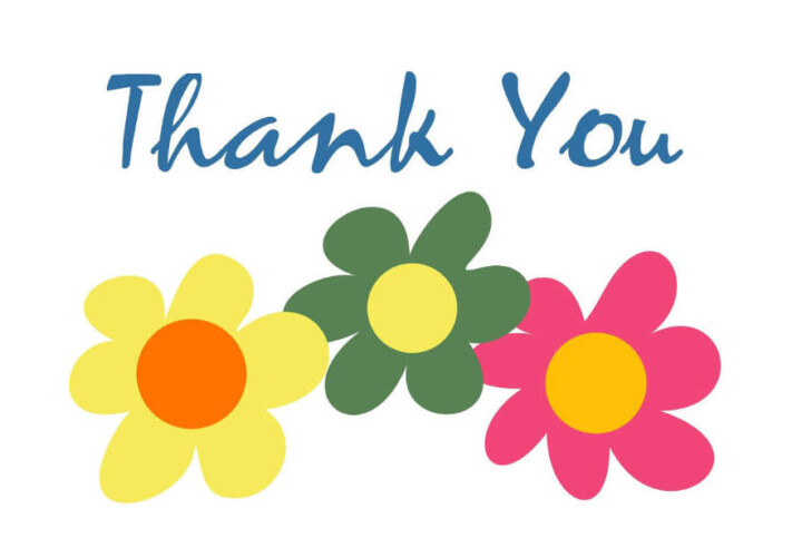 Thank You With Flowers Featured Image V2