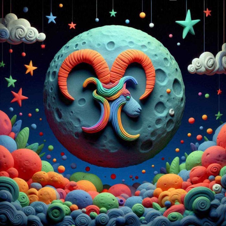 Capricorn Full Moon Claymation V2