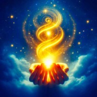 Cupped Hands With Divine Energy Energy Healing & Spiritual Guidance