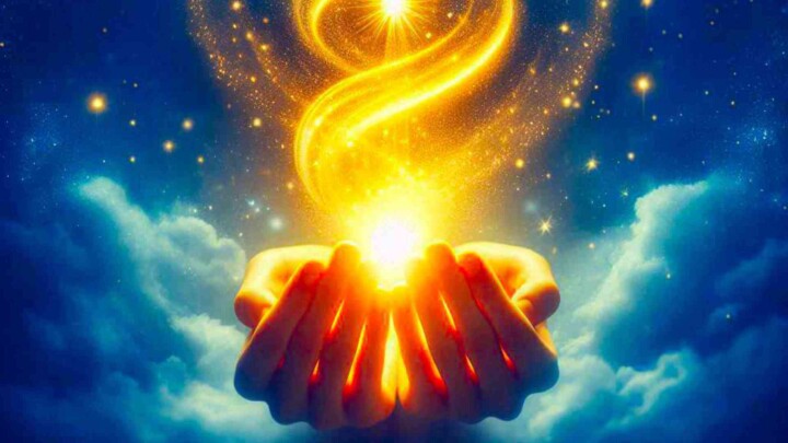 Cupped Hands With Divine Energy Featured Image