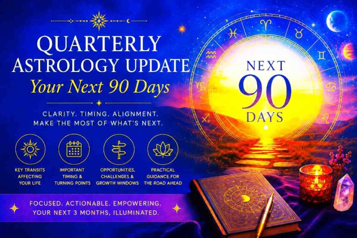 Quarterly Astrology Reading Extra Vibrant Image