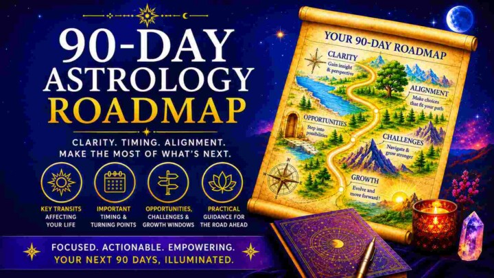 90 Day Astrology Roadmap Featured Image