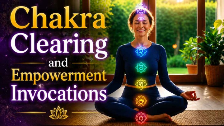 Chakra Clearing And Empowerment Invocations YouTube Thumbnail