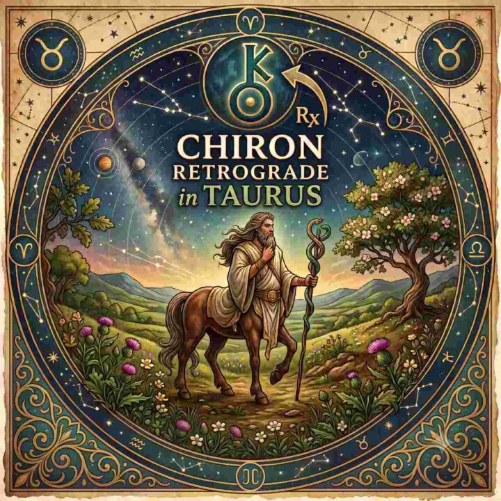 Chiron Retrograde Infographic Square